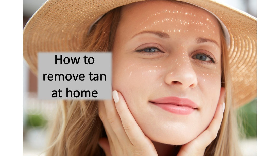 How to remove tan at home, remove skin tan at home, how can I remove tanning from face