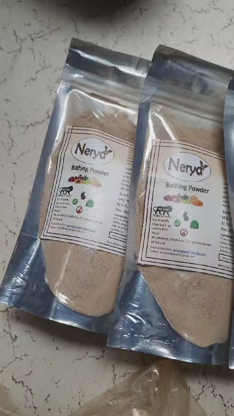 Nerya bathing powder for face and body